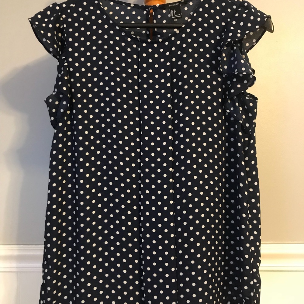 Polka-dot Blouse